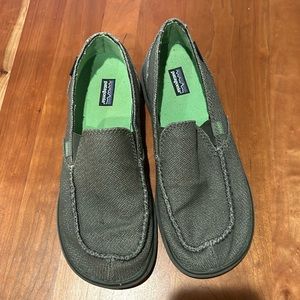 Patagonia Grey Hemp Slip On Loafer Womens Shoes Size 9